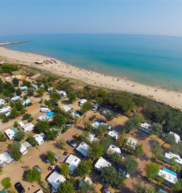 Camping pitches in Hérault - Hire of camping pitches for tents, caravans and motorhomes - 3-star campsite Beauregard Plage in Marseillan Plage in Hérault in Languedoc Roussillon